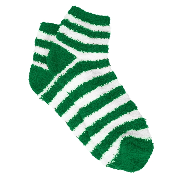 Fuzzy Stripe Socks - Fuzzy Stripe Socks - Image 3 of 10