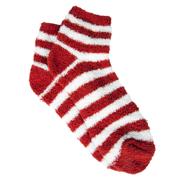 Fuzzy Stripe Socks - Fuzzy Stripe Socks - Image 4 of 10