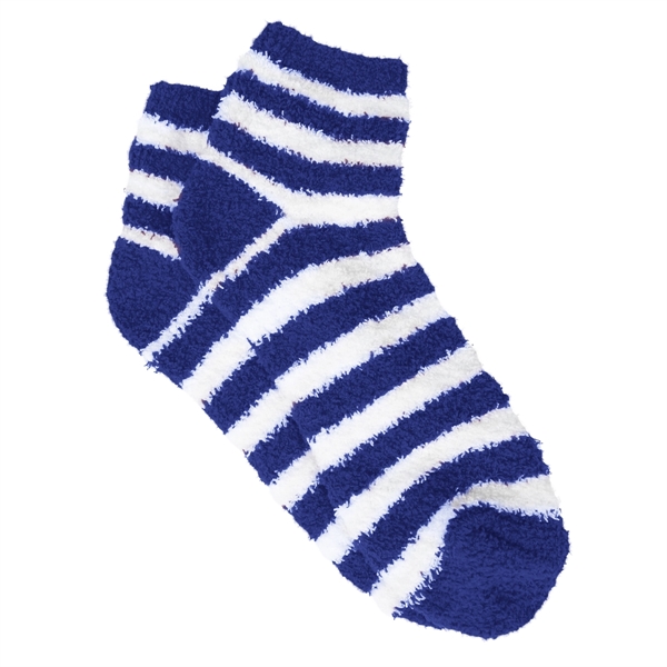 Fuzzy Stripe Socks - Fuzzy Stripe Socks - Image 5 of 10