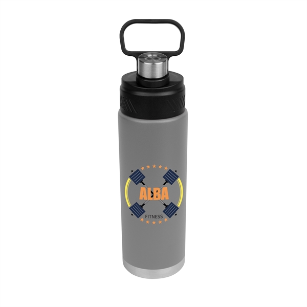 24 Oz. Stainless Steel Leighton Bottle - 24 Oz. Stainless Steel Leighton Bottle - Image 3 of 12