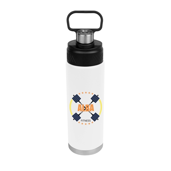 24 Oz. Stainless Steel Leighton Bottle - 24 Oz. Stainless Steel Leighton Bottle - Image 5 of 12