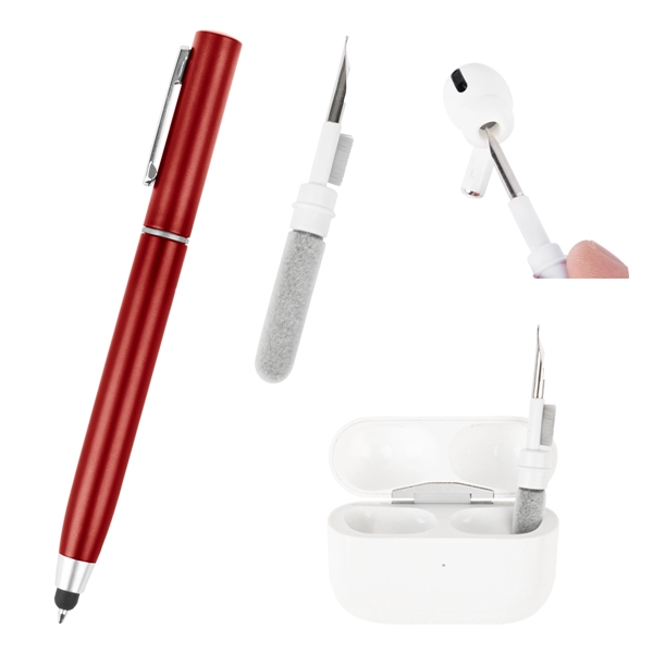 Stylus Pen W Earbud Cleaning Kit - Stylus Pen W Earbud Cleaning Kit - Image 11 of 12