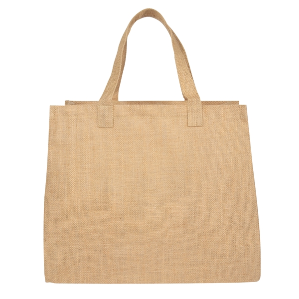 Juliet Jute Tote Bag - Juliet Jute Tote Bag - Image 1 of 12