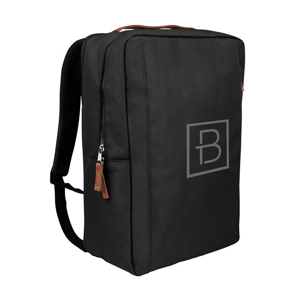 Corporate Structured Laptop Backpack - Corporate Structured Laptop Backpack - Image 1 of 4