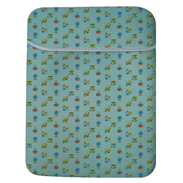 FULL SUBLIMATION REVERSIBLE LAPTOP SLEEVE WITH FOLD-OVER - FULL SUBLIMATION REVERSIBLE LAPTOP SLEEVE WITH FOLD-OVER - Image 0 of 0