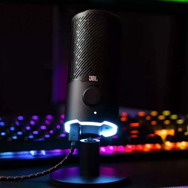 JBL Quantum Stream Dual Pattern Premium USB Microphone - JBL Quantum Stream Dual Pattern Premium USB Microphone - Image 4 of 7