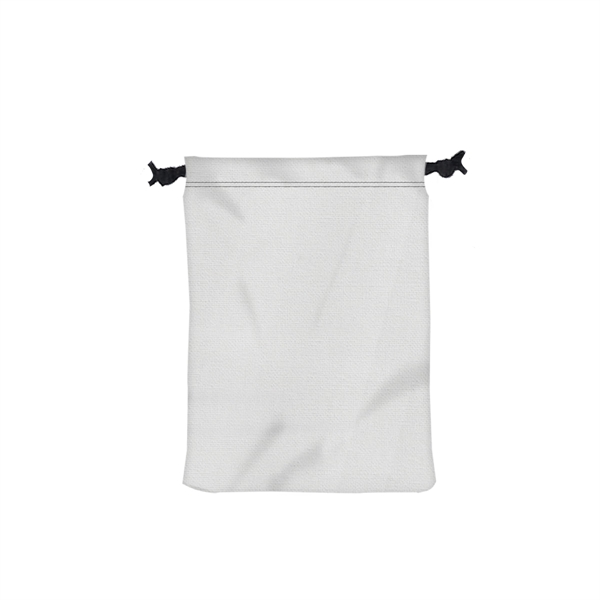 Custom 9" W X 12" H Canvas Drawstring Bag