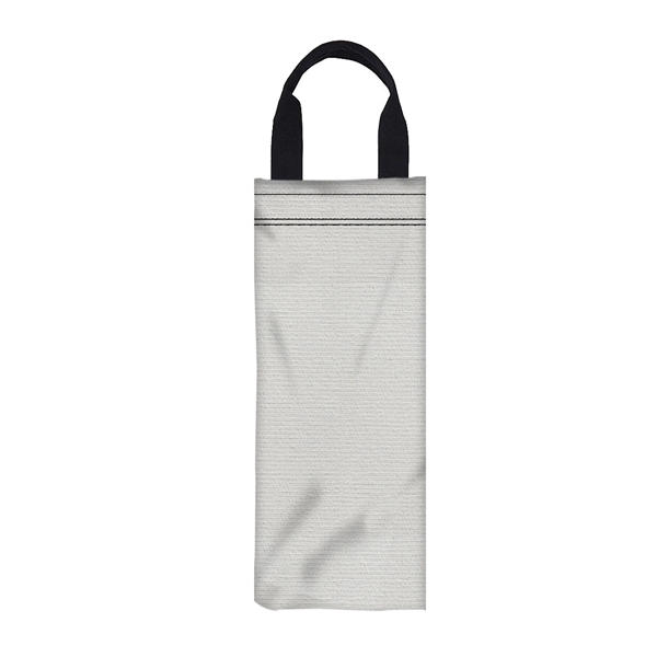 Custom 6" W X 16" H Canvas Wine Bag