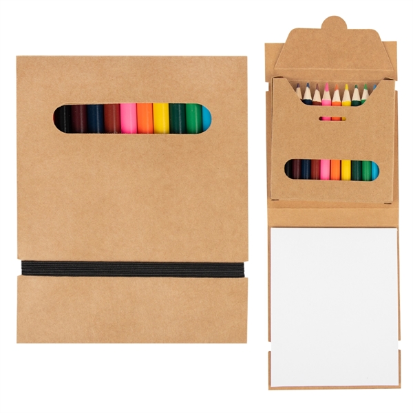 Custom 12-Piece Colored Pencil Set