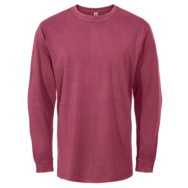 Unisex garment dyed long sleeve t-shirt - Unisex garment dyed long sleeve t-shirt - Image 1 of 8