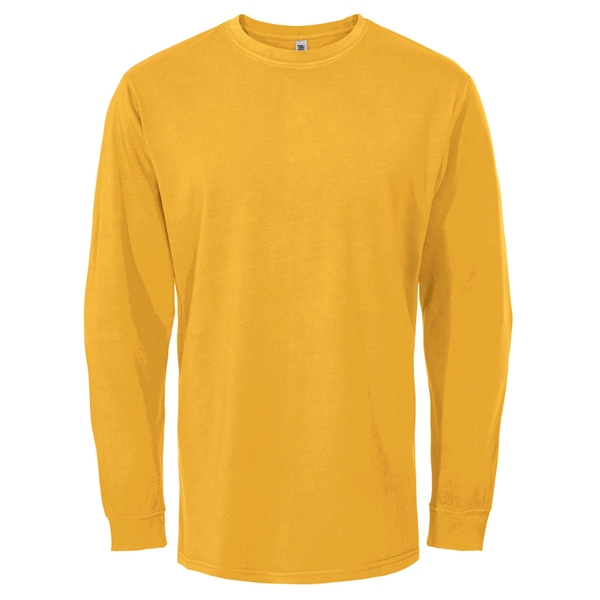 Unisex garment dyed long sleeve t-shirt - Unisex garment dyed long sleeve t-shirt - Image 2 of 8