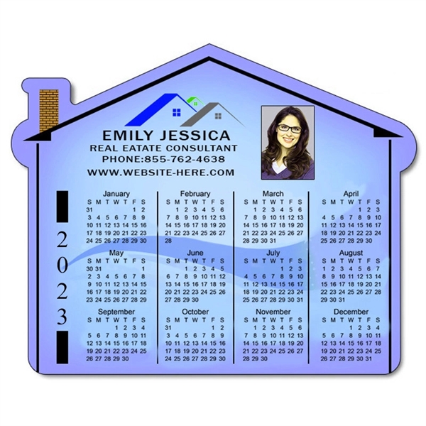 Delivery Magnet - House Shape (4.25x3.5) - 30 Mil - Delivery Magnet - House Shape (4.25x3.5) - 30 Mil - Image 0 of 0