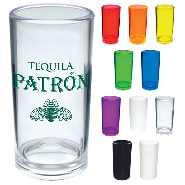 1.5 oz. Colored Plastic Shooter Shot Glass - 1.5 oz. Colored Plastic Shooter Shot Glass - Image 0 of 11