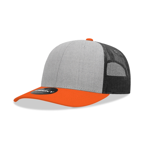 Decky® Classic Trucker Hat, Mid Pro Trucker, 6 Panel - Decky® Classic Trucker Hat, Mid Pro Trucker, 6 Panel - Image 141 of 299