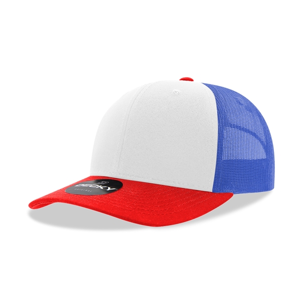 Decky® Classic Trucker Hat, Mid Pro Trucker, 6 Panel - Decky® Classic Trucker Hat, Mid Pro Trucker, 6 Panel - Image 152 of 299
