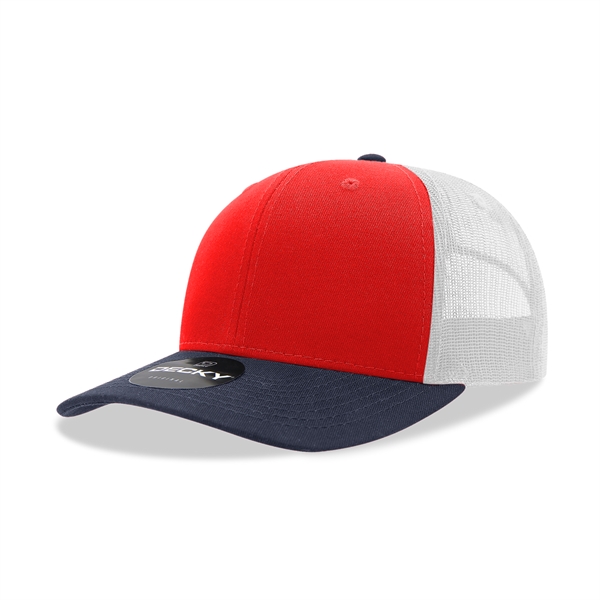 Decky® Classic Trucker Hat, Mid Pro Trucker, 6 Panel - Decky® Classic Trucker Hat, Mid Pro Trucker, 6 Panel - Image 162 of 299