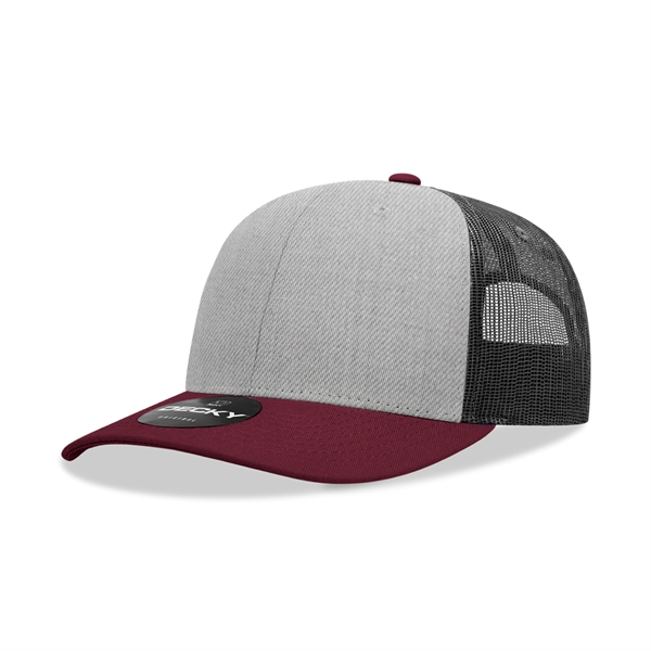 Decky® Classic Trucker Hat, Mid Pro Trucker, 6 Panel - Decky® Classic Trucker Hat, Mid Pro Trucker, 6 Panel - Image 166 of 299