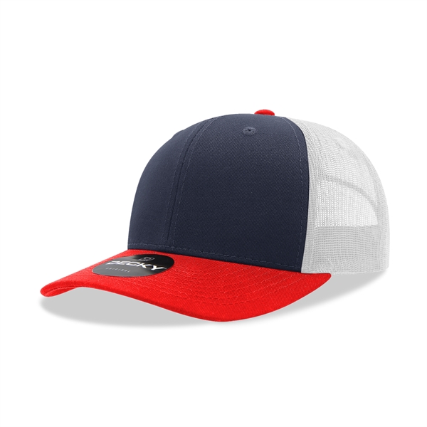 Decky® Classic Trucker Hat, Mid Pro Trucker, 6 Panel - Decky® Classic Trucker Hat, Mid Pro Trucker, 6 Panel - Image 170 of 299