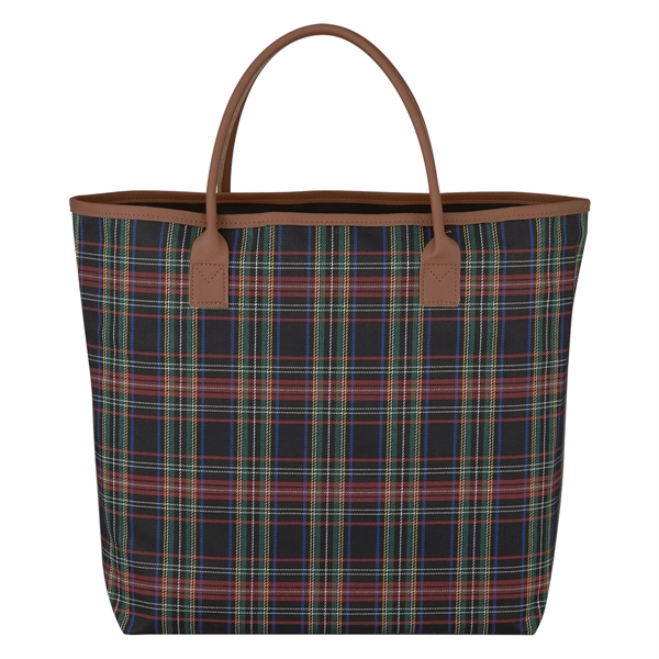 Soho Tartan Tote Bag - Soho Tartan Tote Bag - Image 8 of 8