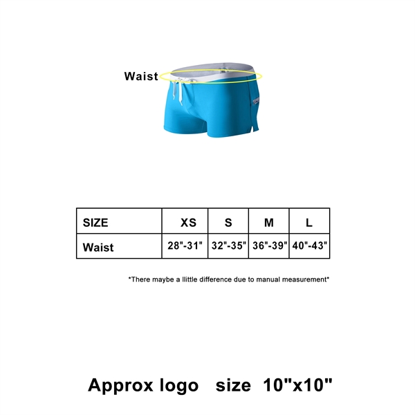 Mens Swimwear Short With Zipper Pocket - Mens Swimwear Short With Zipper Pocket - Image 1 of 15