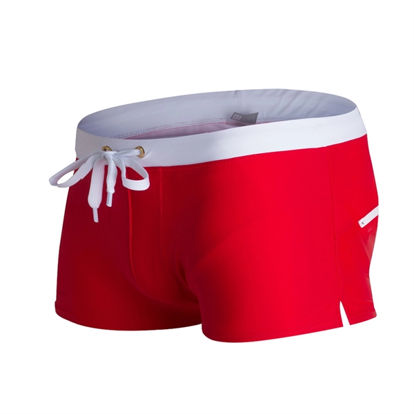 Mens Swimwear Short With Zipper Pocket - Mens Swimwear Short With Zipper Pocket - Image 13 of 15