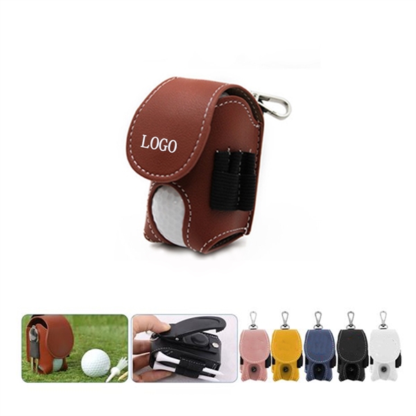 Mini Portable Golf Ball Case Waist Holder Bag Storage Pouch - Mini Portable Golf Ball Case Waist Holder Bag Storage Pouch - Image 0 of 1