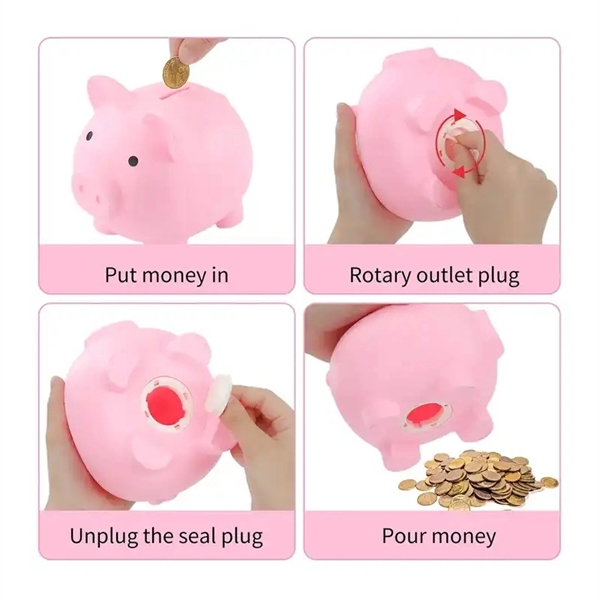 Cute Piggy Bank - Cute Piggy Bank - Image 1 of 4