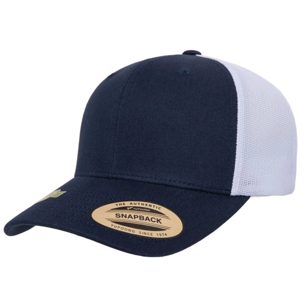 YP Classics Sustainable Retro Trucker Cap - YP Classics Sustainable Retro Trucker Cap - Image 3 of 3