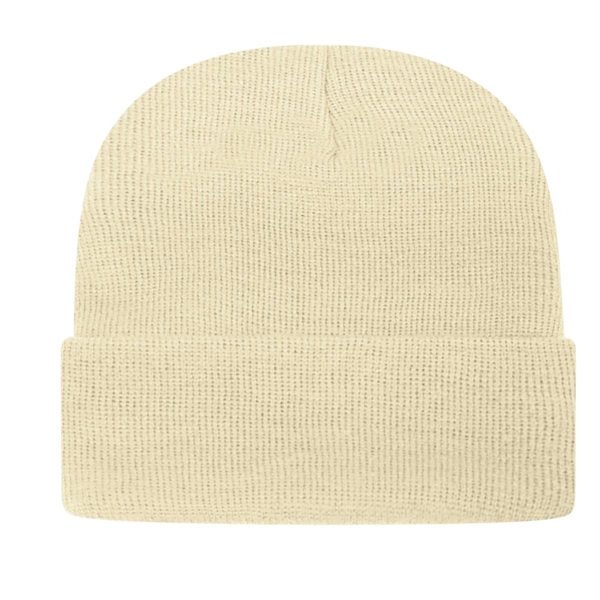 Cap America USA Made Sustainable Knit with Cuff - Cap America USA Made Sustainable Knit with Cuff - Image 2 of 3