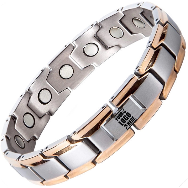 Elegant Titanium Magnetic Therapy Bracelet Pain Relief - Elegant Titanium Magnetic Therapy Bracelet Pain Relief - Image 0 of 4