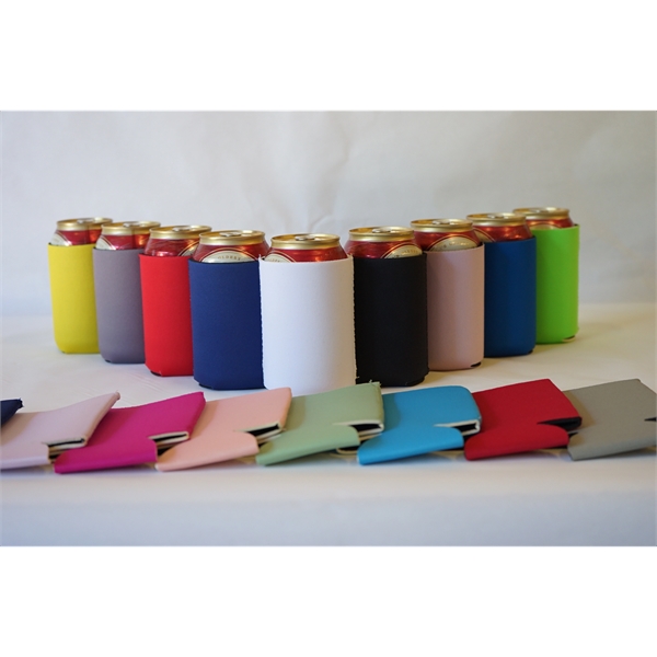 Collapsible Neoprene Can Coolie Double Side - Collapsible Neoprene Can Coolie Double Side - Image 3 of 15