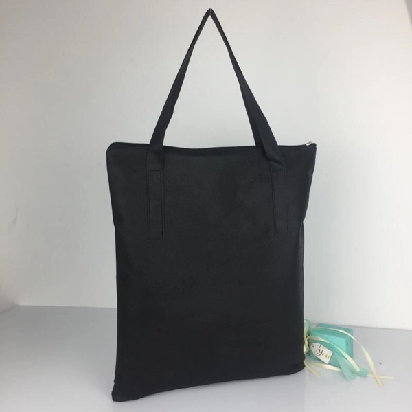 Folding Zipper Non-woven Bag - Folding Zipper Non-woven Bag - Image 1 of 4