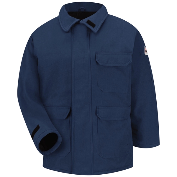 Bulwark Men's Flame Resistant Deluxe Parka - Nomex IIIA - Bulwark Men's Flame Resistant Deluxe Parka - Nomex IIIA - Image 0 of 1