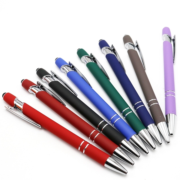 2-in-1 Stylus Ballpoint Pen - 2-in-1 Stylus Ballpoint Pen - Image 1 of 1