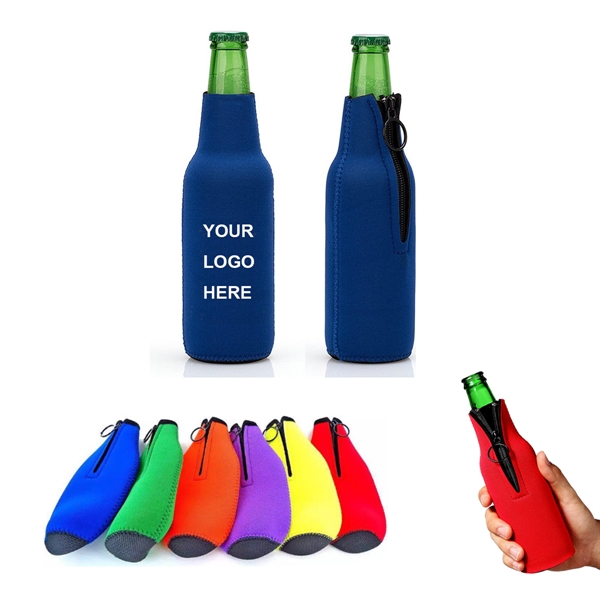 Neoprene Beer Bottle Sleeves - Neoprene Beer Bottle Sleeves - Image 0 of 1