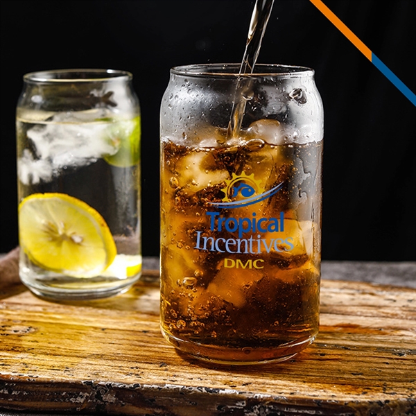 Harlan Can Shaped Beer Glasses - Harlan Can Shaped Beer Glasses - Image 1 of 9