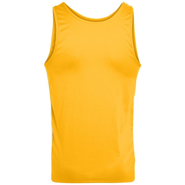 Youth Wicking Polyester Sleeveless Jersey with Contrast I... - Youth Wicking Polyester Sleeveless Jersey with Contrast I... - Image 4 of 23