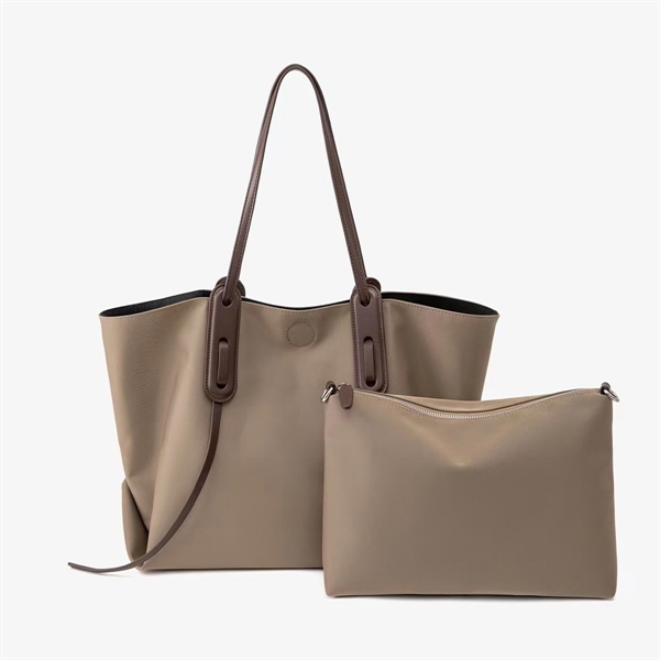 Fashion Computer Tote Bag Large 2pcs Capacity Handbag - Fashion Computer Tote Bag Large 2pcs Capacity Handbag - Image 2 of 3