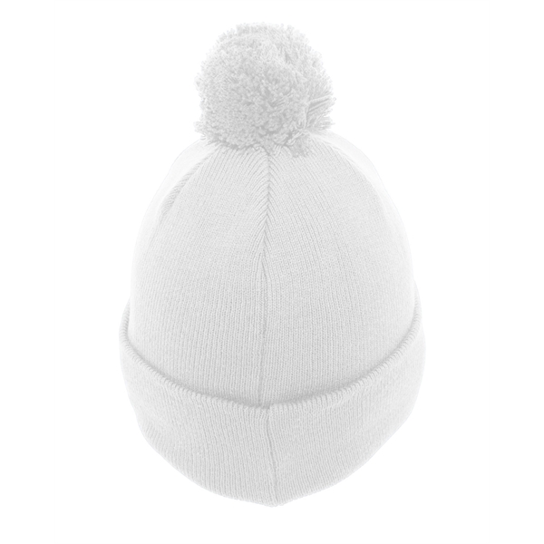 Pacific Headwear Knit Fold-Over Pom-Pom Beanie - Pacific Headwear Knit Fold-Over Pom-Pom Beanie - Image 34 of 130