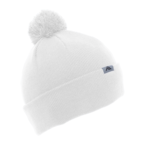 Pacific Headwear Knit Fold-Over Pom-Pom Beanie - Pacific Headwear Knit Fold-Over Pom-Pom Beanie - Image 35 of 130