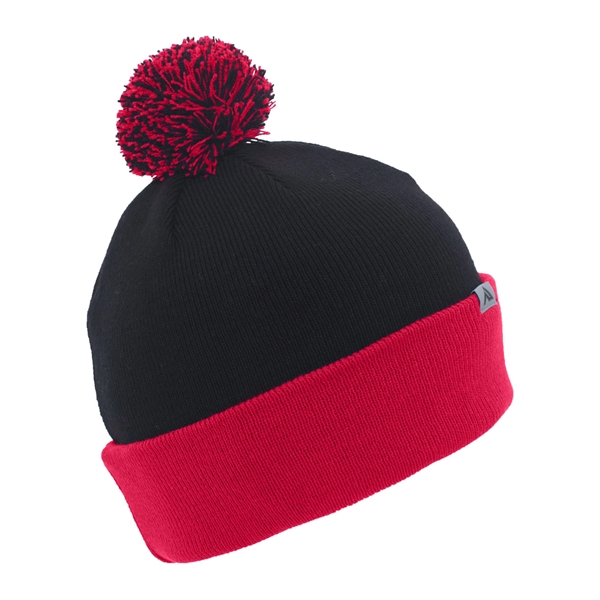 Pacific Headwear Knit Fold-Over Pom-Pom Beanie - Pacific Headwear Knit Fold-Over Pom-Pom Beanie - Image 36 of 130