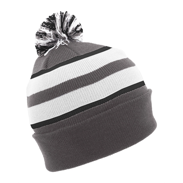 Pacific Headwear Knit Fold-Over Pom-Pom Beanie - Pacific Headwear Knit Fold-Over Pom-Pom Beanie - Image 41 of 130