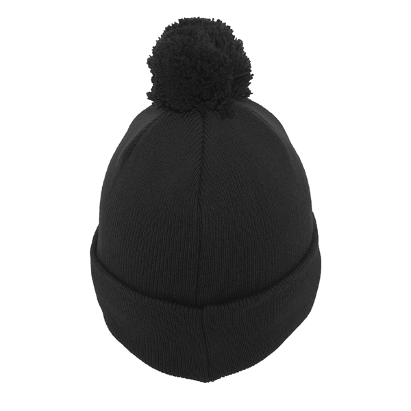 Pacific Headwear Knit Fold-Over Pom-Pom Beanie - Pacific Headwear Knit Fold-Over Pom-Pom Beanie - Image 42 of 130