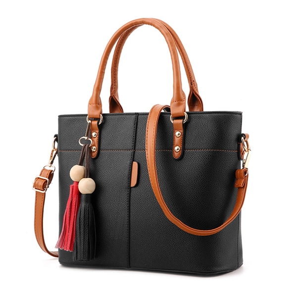 Leather Laptop Tote Bag - Leather Laptop Tote Bag - Image 0 of 3