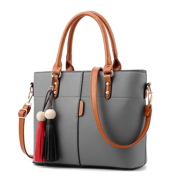 Leather Laptop Tote Bag - Leather Laptop Tote Bag - Image 1 of 3