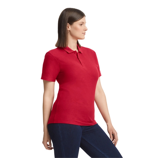 Gildan Ladies' Softstyle Double Pique Polo - Gildan Ladies' Softstyle Double Pique Polo - Image 5 of 44