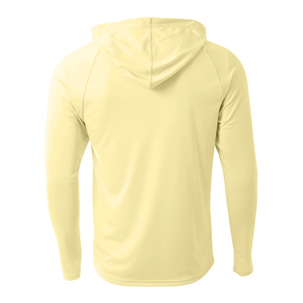 A4 Men's Cooling Performance Long-Sleeve Hooded T-shirt - A4 Men's Cooling Performance Long-Sleeve Hooded T-shirt - Image 25 of 60