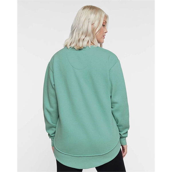 LAT Women's Weekend Fleece Crewneck Sweatshirt - LAT Women's Weekend Fleece Crewneck Sweatshirt - Image 9 of 16