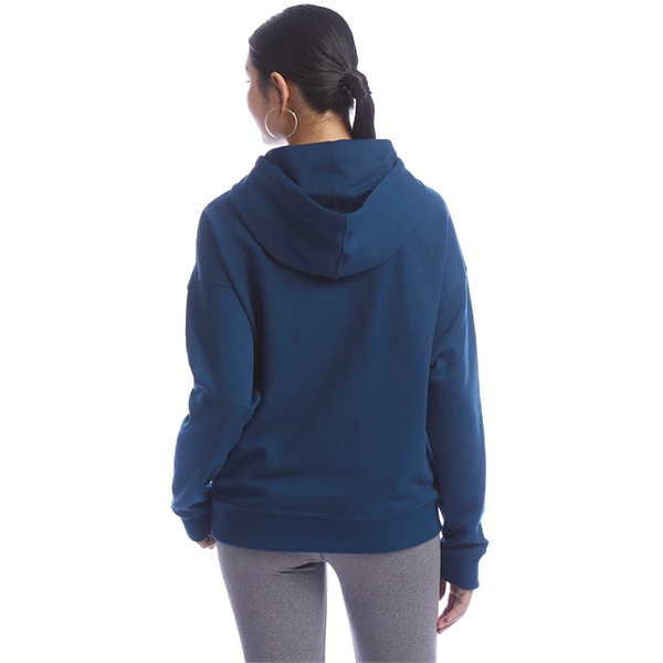 Champion Ladies' PowerBlend Relaxed Hooded Sweatshirt - Champion Ladies' PowerBlend Relaxed Hooded Sweatshirt - Image 13 of 29