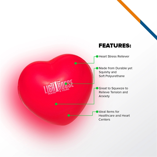 Joro Heart Stress Ball - Joro Heart Stress Ball - Image 1 of 3